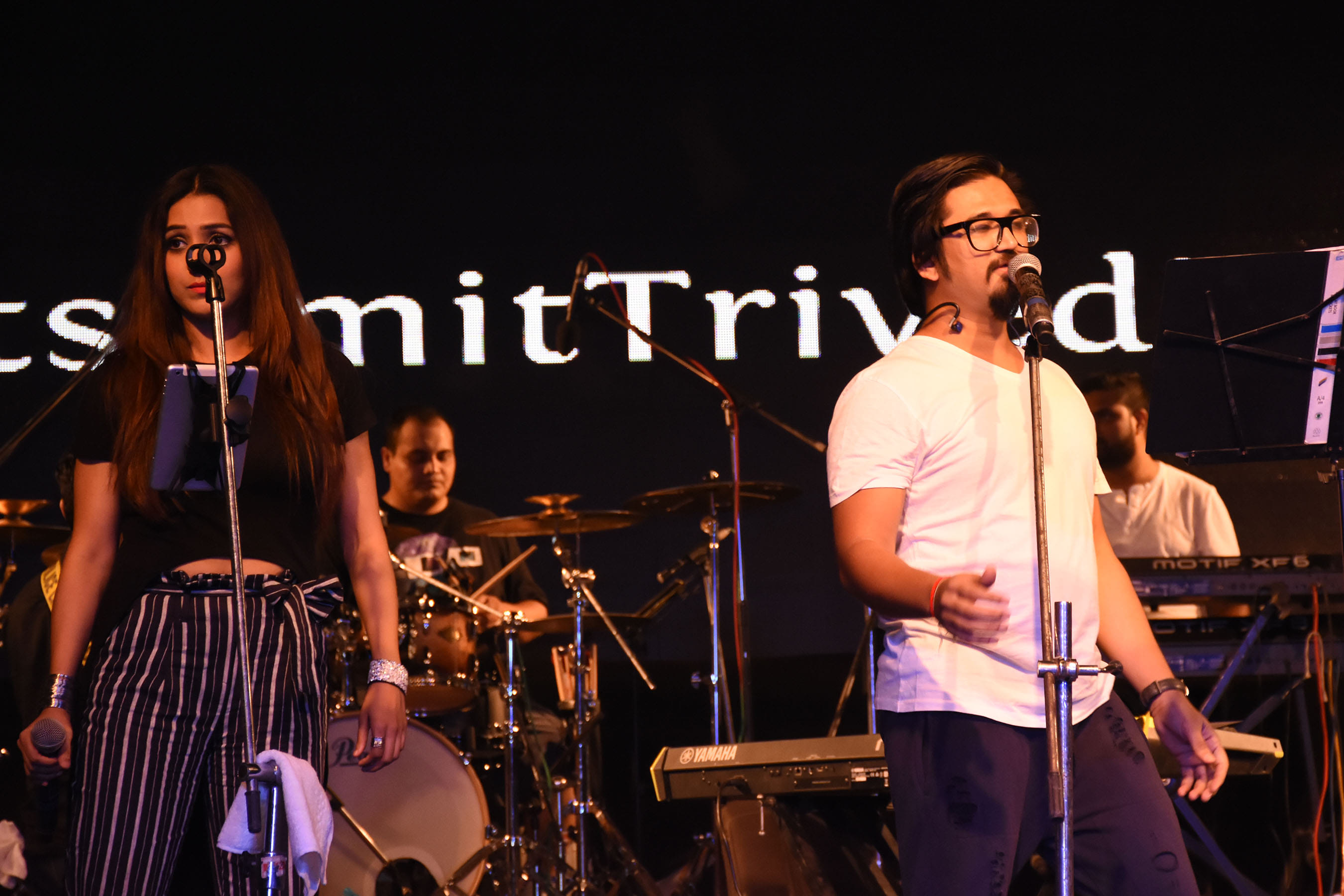 Bollywood singer perform in grafest 2016.