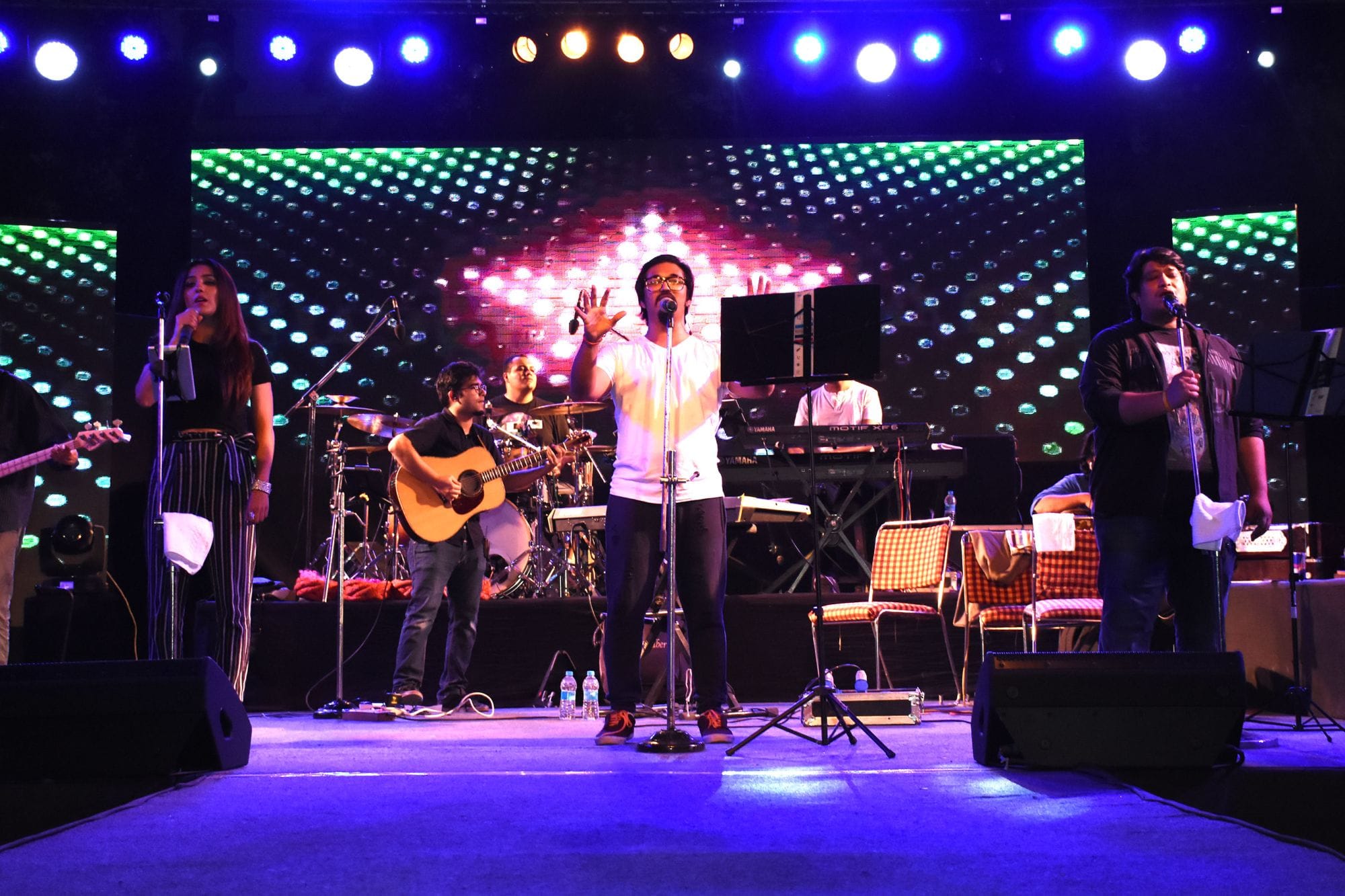 Bollywood singer perform in grafest 2016.