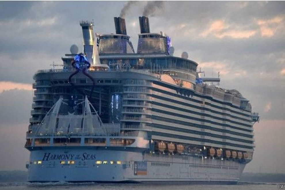 worlds biggest cruise ship harmony of seas