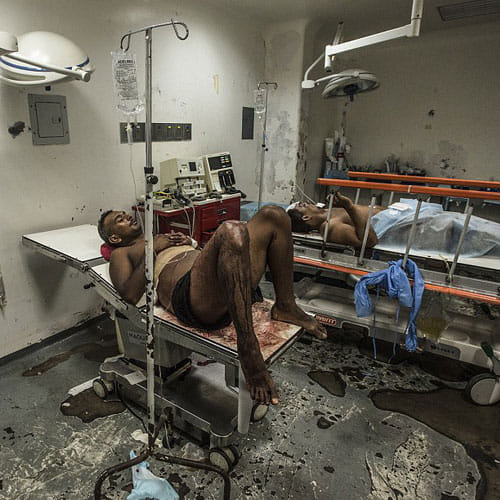 devastating situation in hospital