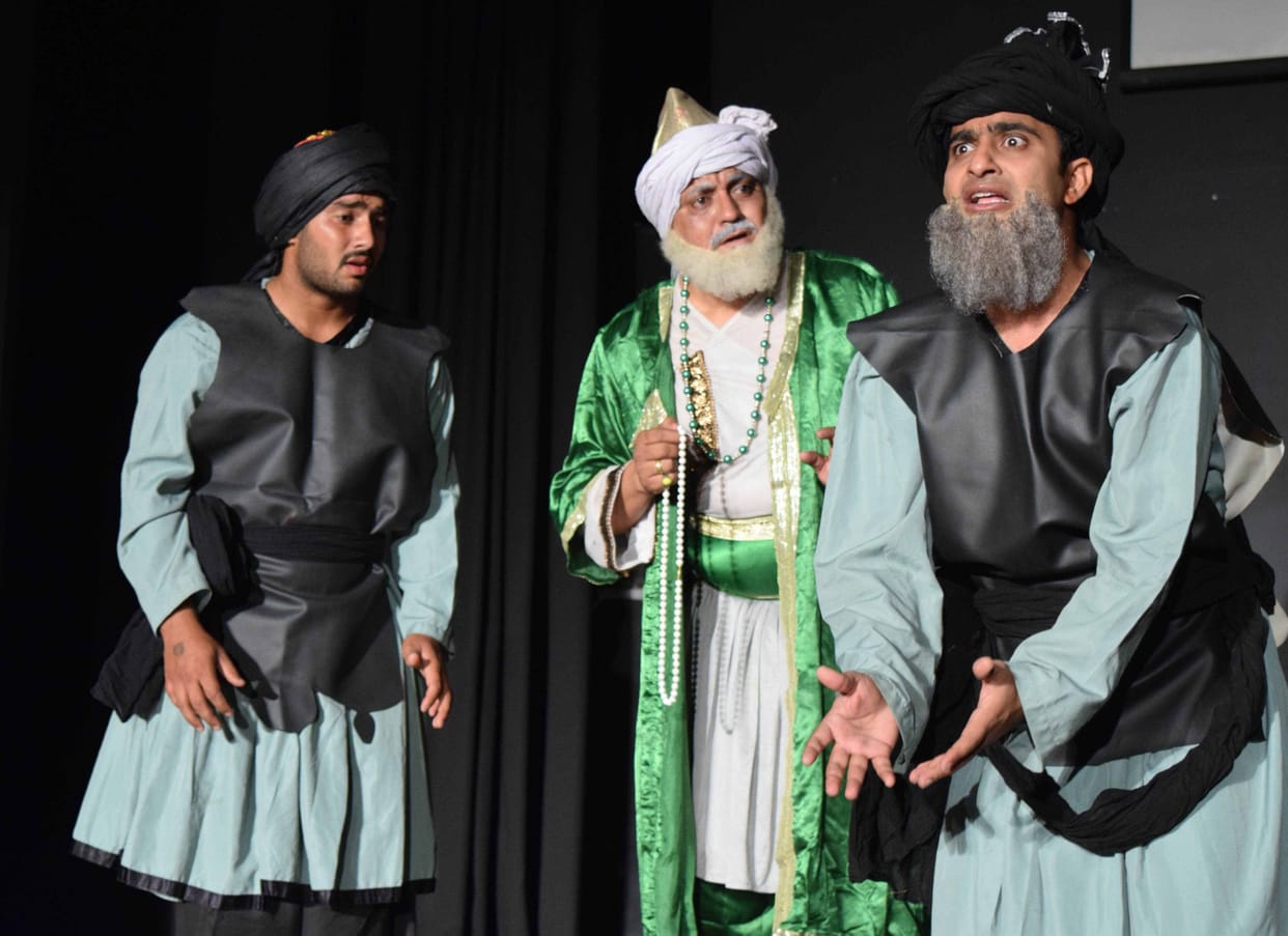 rohtak, drama, baba banda singh bahadur, light and sound, haryana rohtak