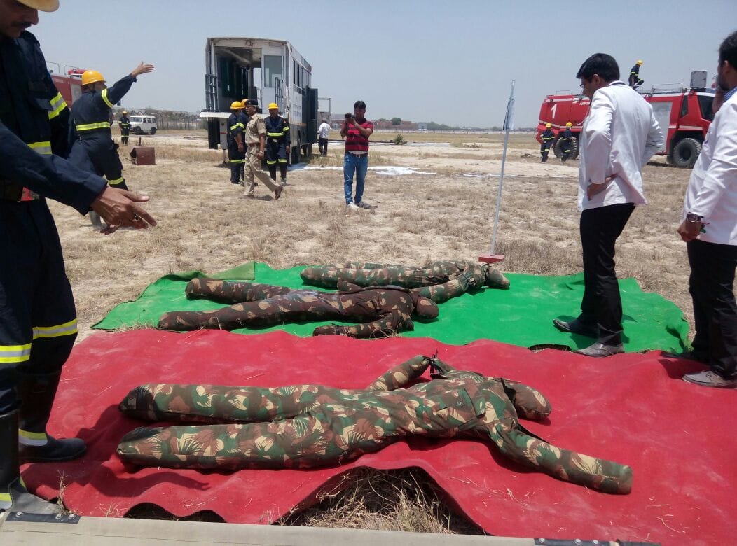 Mock Drill At Amausi Airport Amar Ujala Hindi News Live Mock Drill