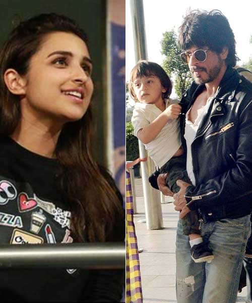Shahrukh's Son Abram and Parineeti Sword fight