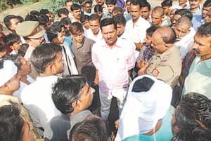 public on road