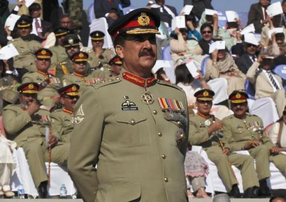 Pakistan army chief visit chaina to enhance security