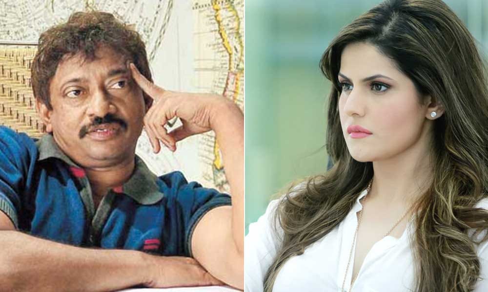 Ram gopal varma trolled his double meaning post on Zarine khan