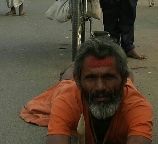 Vaishno Devi pilgrim Rampreet from nepal