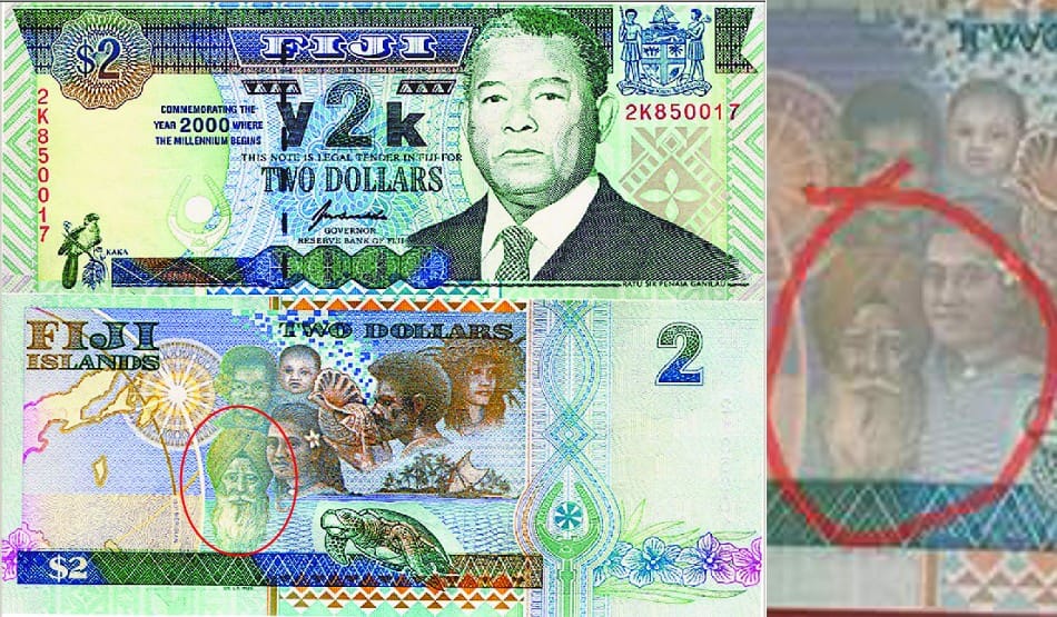 sikh on Fiji dollars, viral on on Facebook