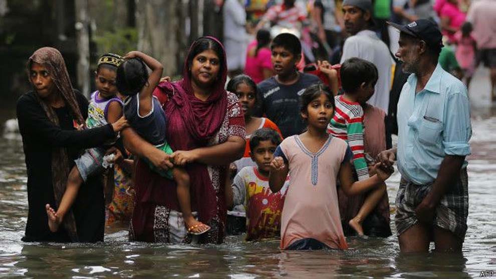 sri lanka flood picture