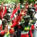 AIADMK के समर्थकों ने मनाया अम्मा की जीत का जश्न