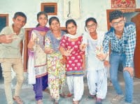 12th result, bhiwani board, student happy