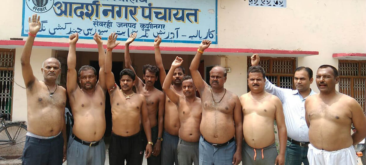 Councillors were also performed topless