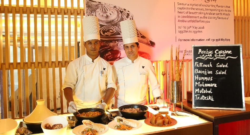 hotel jw marriot, arabian food festival, chandigarh food festival, chandigarh