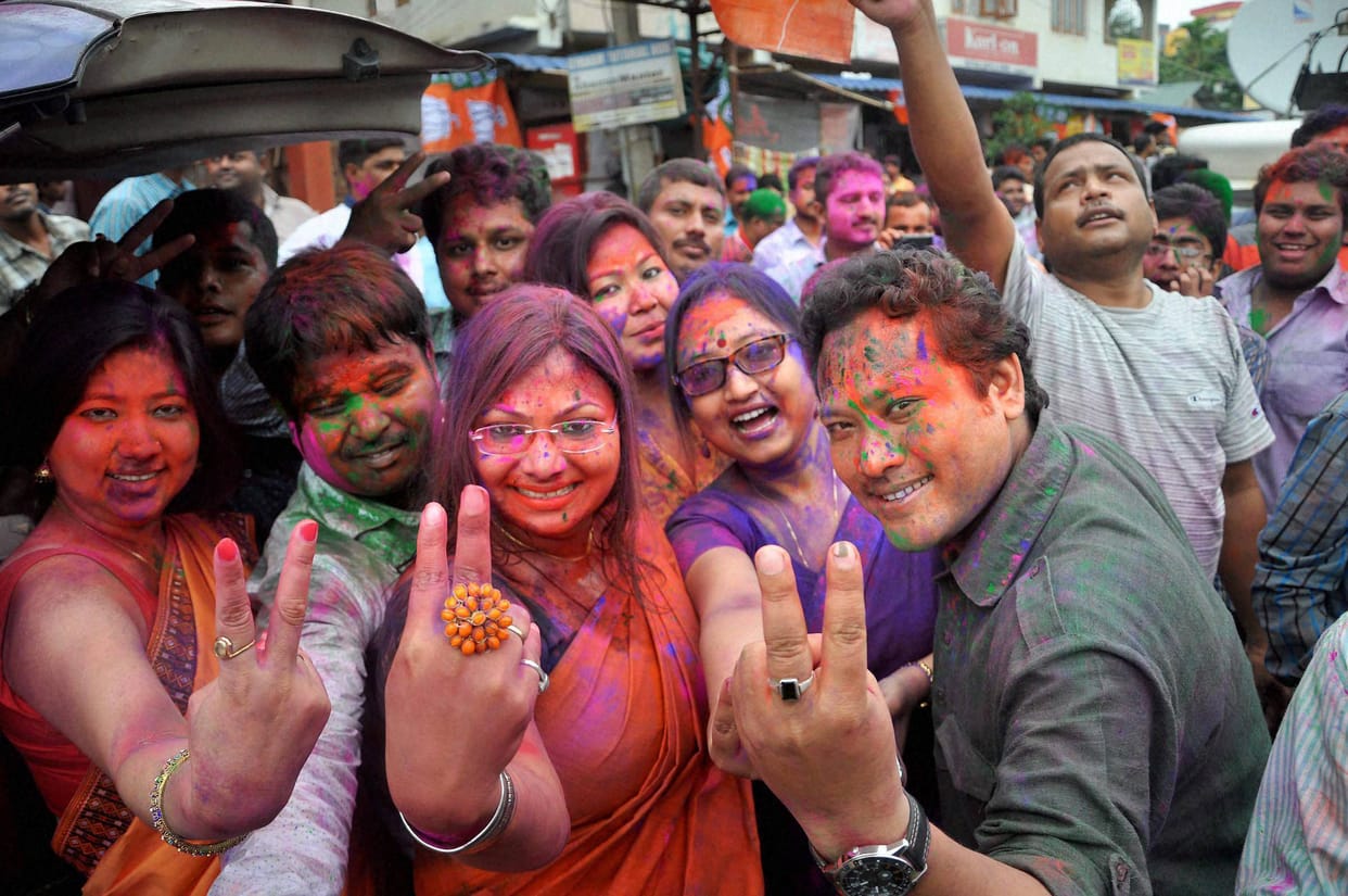 Updates of Assembly Election Results Of Five States