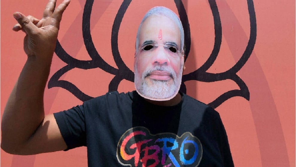 Bjp won in Assam, party workers celebrates