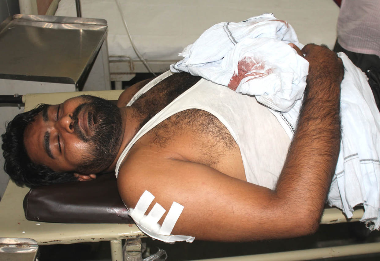 sp leader attacked