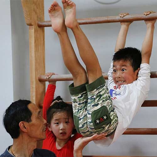 cruelty with children for olympics medals