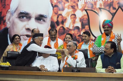 bjp gave permission to congress mla join party.