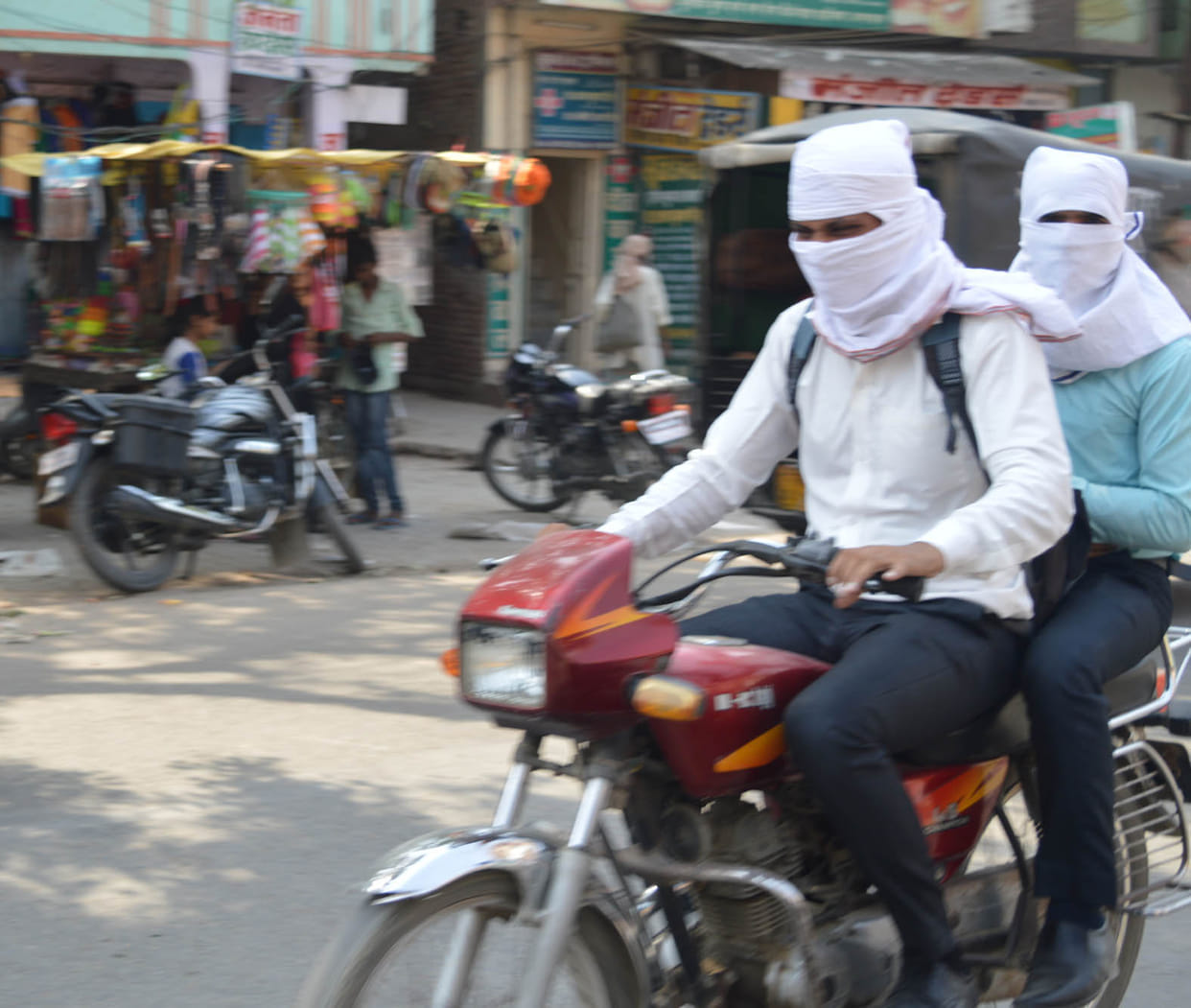 Difficult to get out of the heat