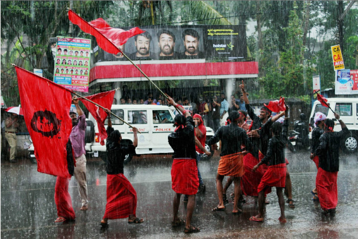 Congress sank due to scams in Kerala