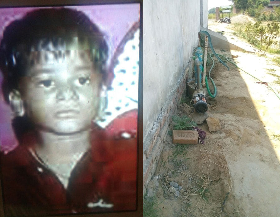 Meerut: student death by current in school whose going without recognition.