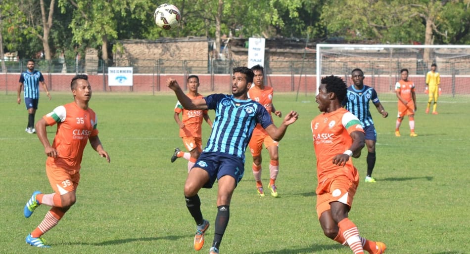 football league, football match, minarva academy, niroca football club, chandigarh