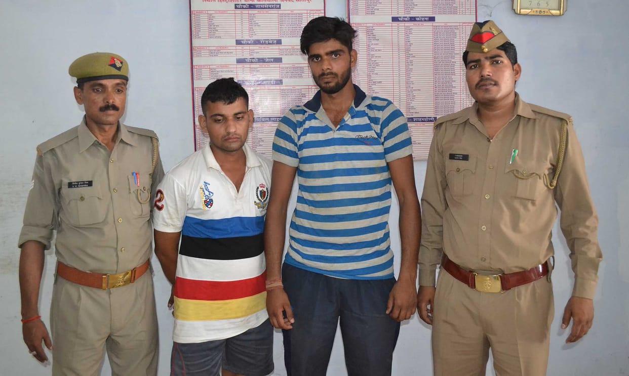 Two arrested with fake documents 