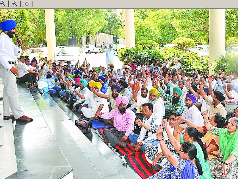 puda employees strike end up, puda employee strike, mohali puda employee strike, puda management, 