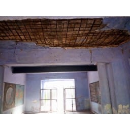 hindi story, gubhana village school, damage roof, jhajjhar/bahadurgrah
