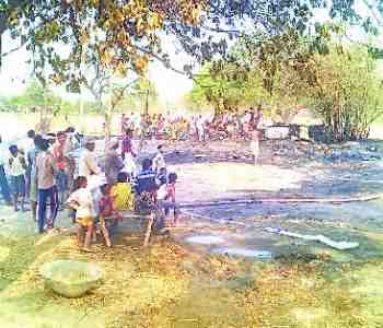 11 houses burned to the fire