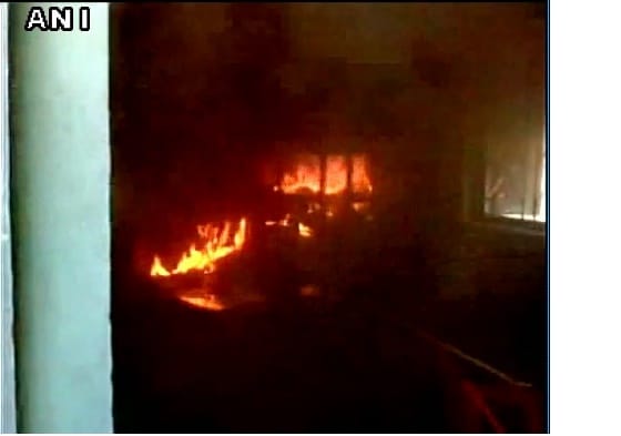 tmc supporters vandalise cpim office