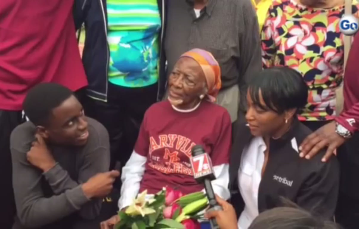 Video: Meet the 100-year-old who ran a 100 metre dash in just 46 seconds