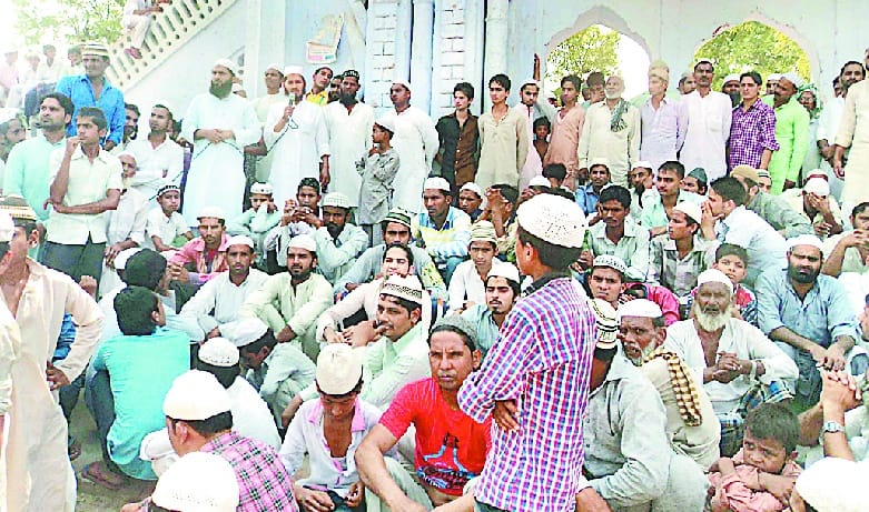 protest against police action