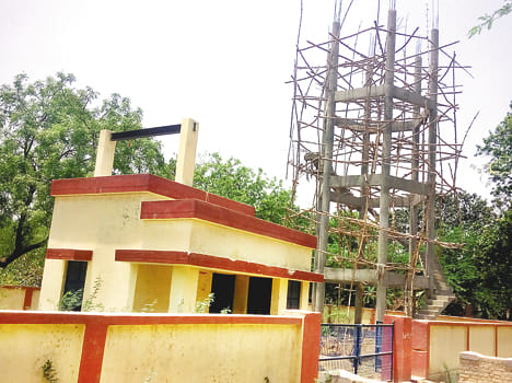 Six months have stalled overhead tanks constructed