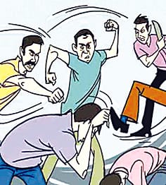 two sides conflict in Sujra 