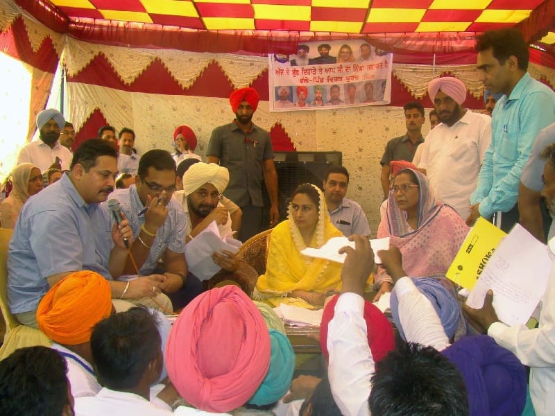 harsimrat, harsimrat attack congress in bhatinda, harsimrat badal in bhatinda 