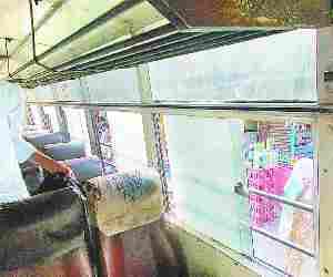 No cool box in buses