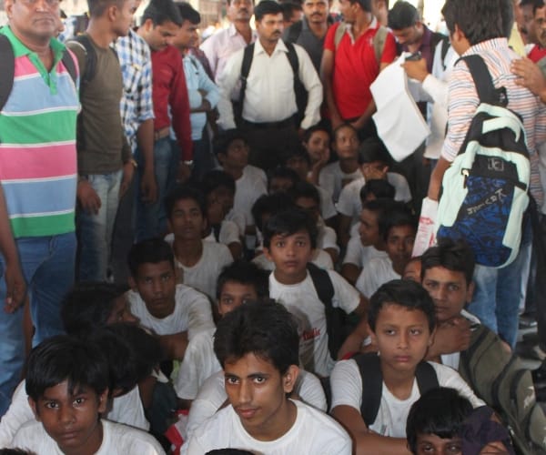  30 children bring back to Lucknow.
