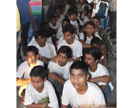  30 children bring back to Lucknow.