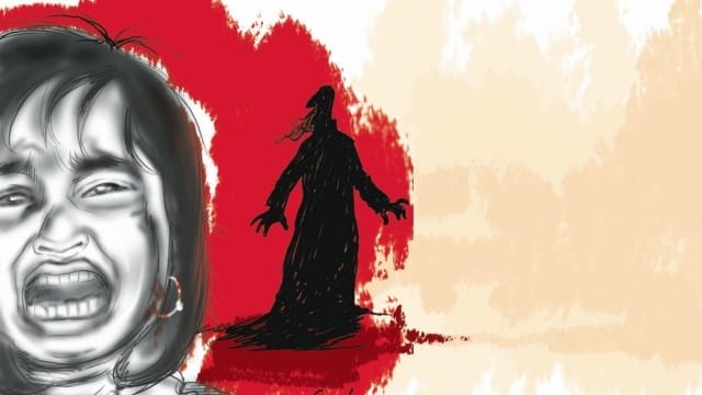sexual violence with 13-month-old girl, hospitalized