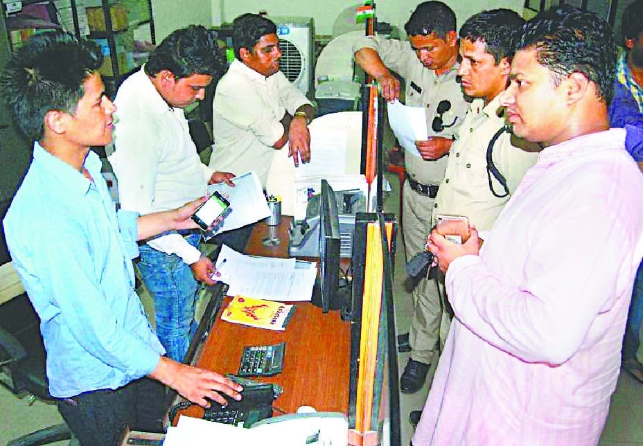  A lime and chit fund company by customers absconding 