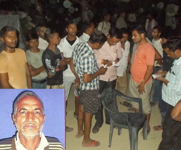 A man murdered by his sons in Lucknow.