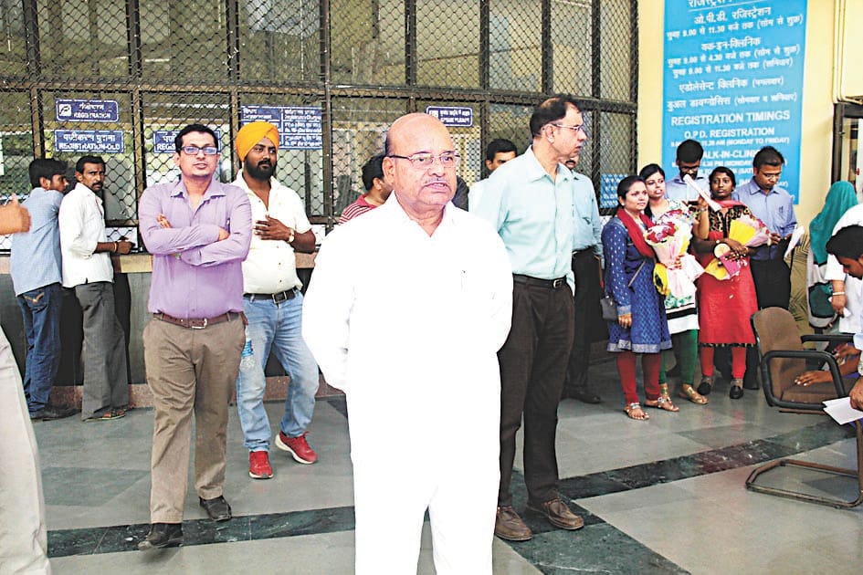 The Minister inspected the Rehabilitation Center