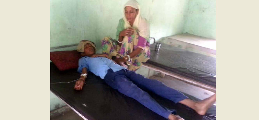 teacher beaten student brutally in gurgaon   