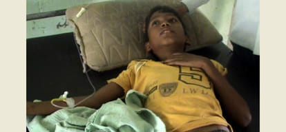 teacher beaten student brutally in gurgaon   