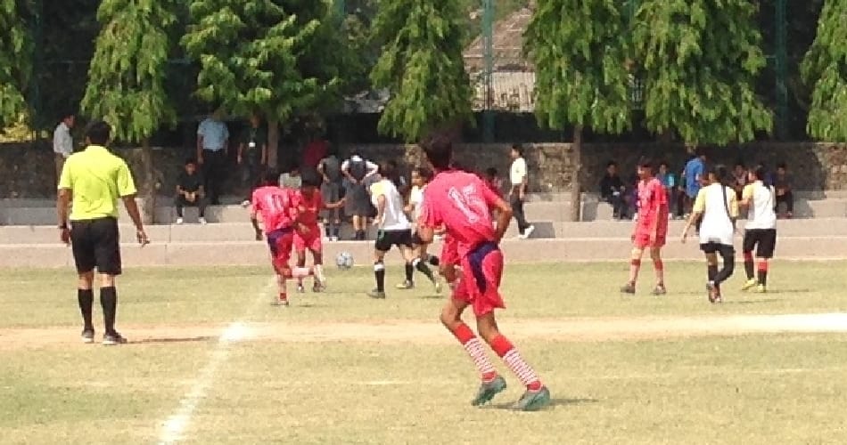 sports, football championship, junior state girls football championship, chandigarh