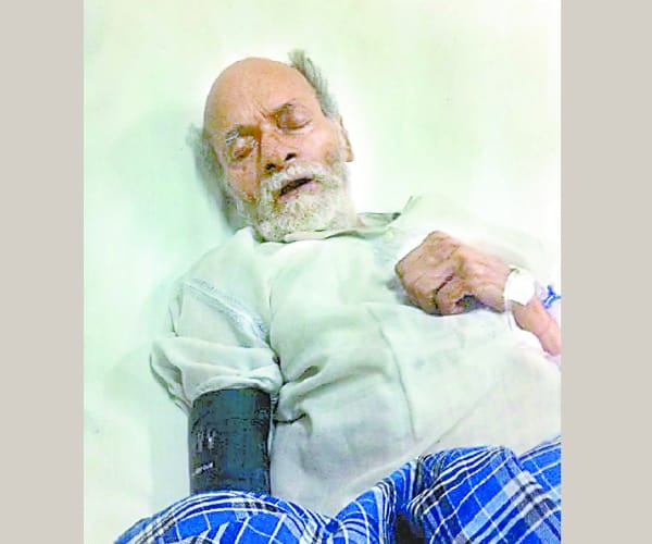 Mudra Raksha hospitalised in KGMU in Lucknow.