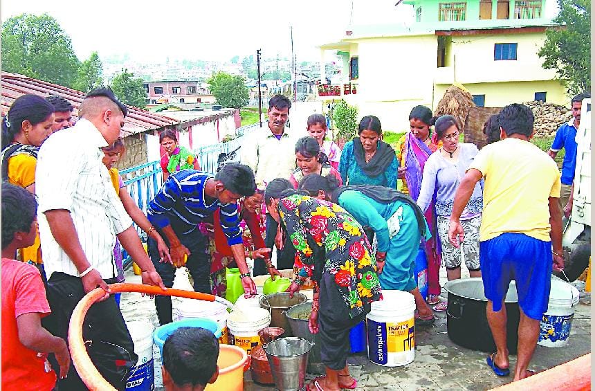 Naulon and hand pumps running day and night