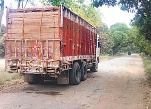 overload truck