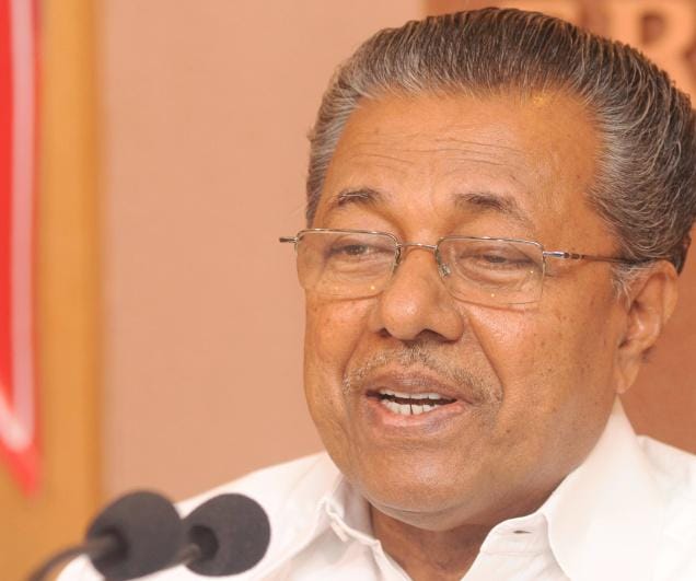 pinarayi vijayan taken oath of chief minister of kerala